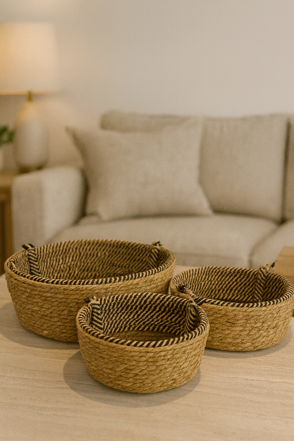 Set 3 Canastas Decorativas