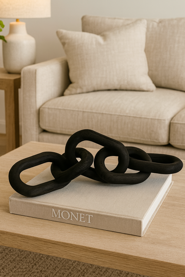 Cadena Decorativa Negra