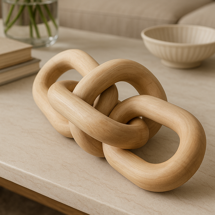 Cadena Decorativa Blanca