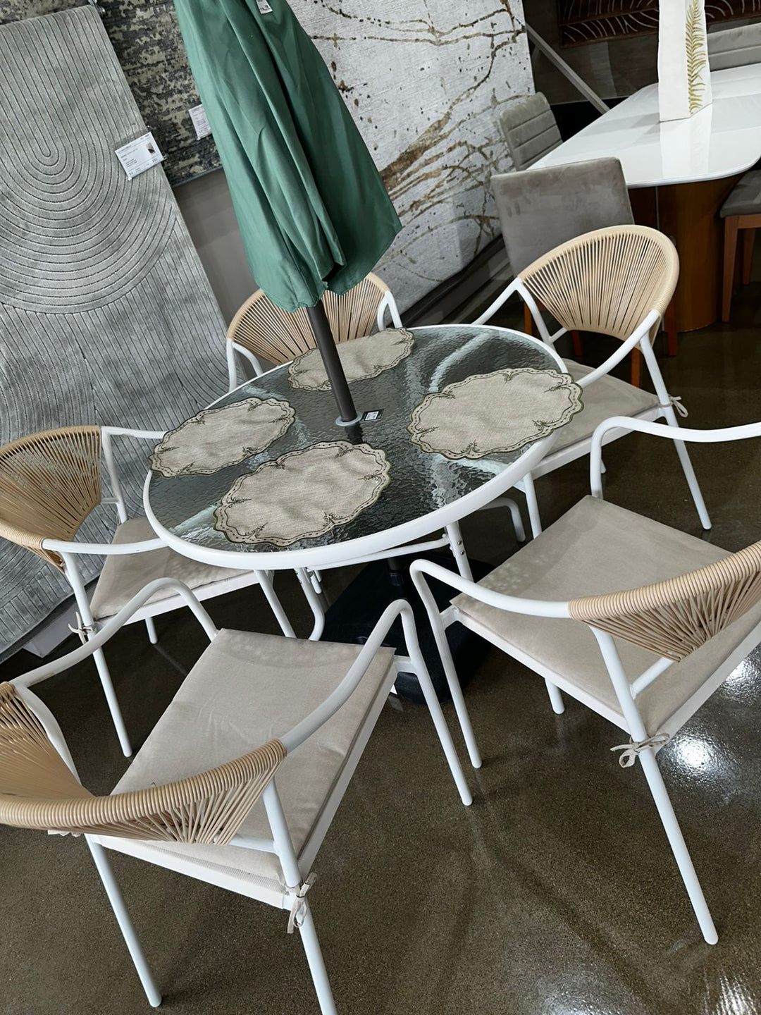 Set Mesa Redonda Curazao+4 Sillas