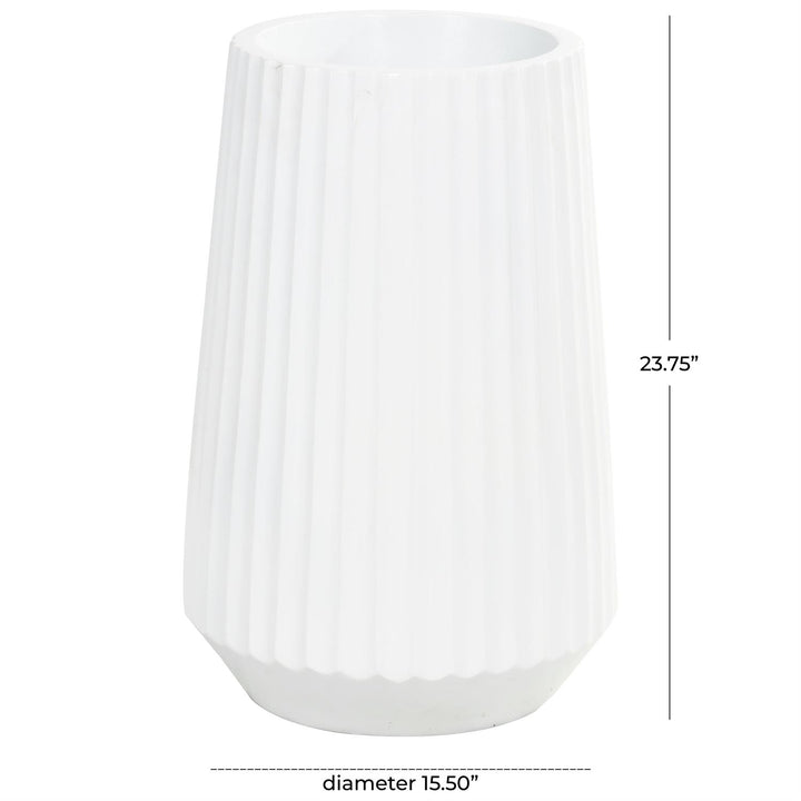 Jarron De Polireseina Decorativo 41Cm Ancho X 61Cm Alto X 0Cm Profundidad