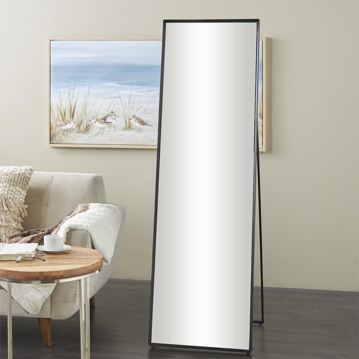 Espejo De Metal De Piso 51Cm Ancho X 160Cm Alto X 70Cm Profundidad