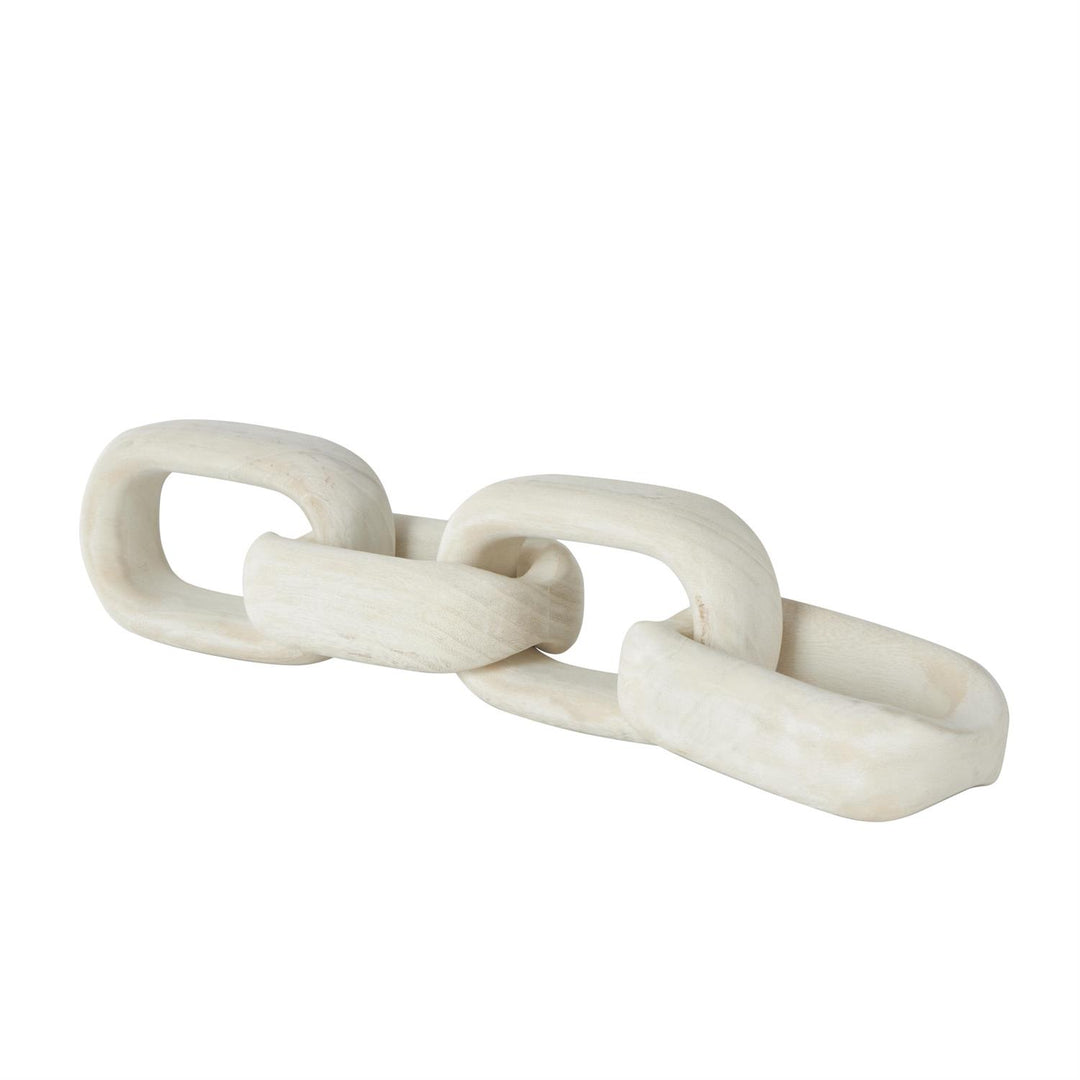 Adorno Cadena Decorativa De Madera 46Cm Ancho X 10Cm Alto X 0Cm Profundidad