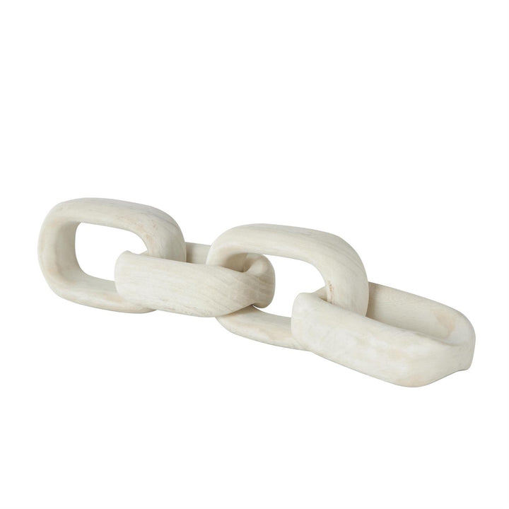 Adorno Cadena Decorativa De Madera 46Cm Ancho X 10Cm Alto X 0Cm Profundidad