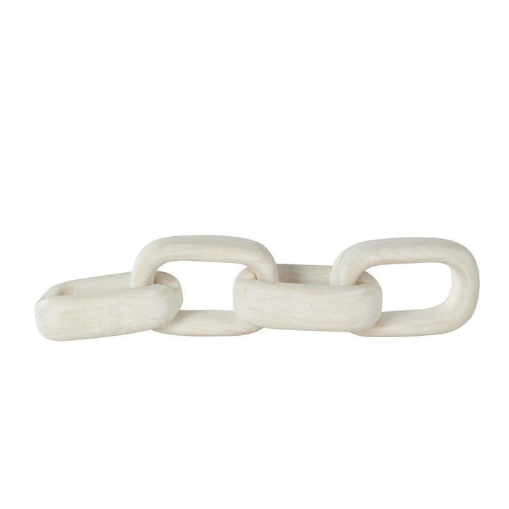 Adorno Cadena Decorativa De Madera 46Cm Ancho X 10Cm Alto X 0Cm Profundidad