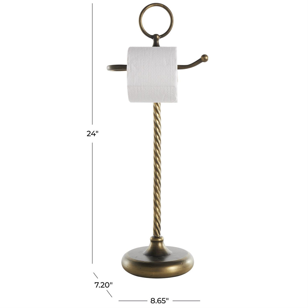 Toallero De Papel De Metal 21Cm Ancho X 61Cm Alto X 17Cm Fondo