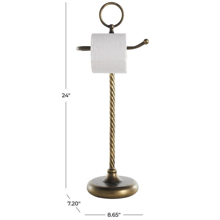 Toallero De Papel De Metal 21Cm Ancho X 61Cm Alto X 17Cm Fondo