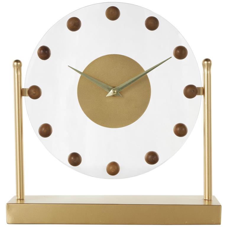 Reloj De Mesa De Metal