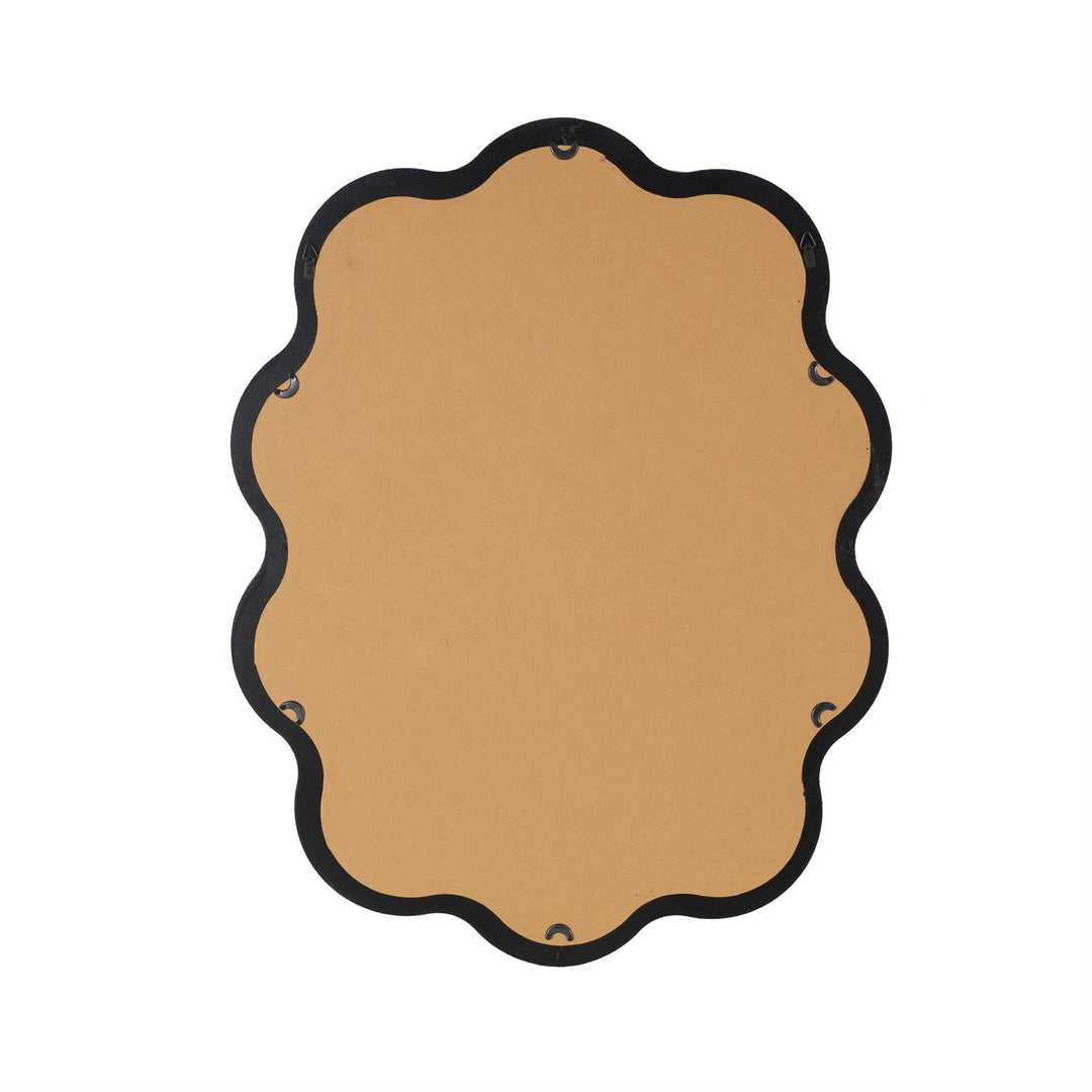 Espejo De Madera Negro 79Cm Ancho X 102Cm Alto X 3Cm Profundidad