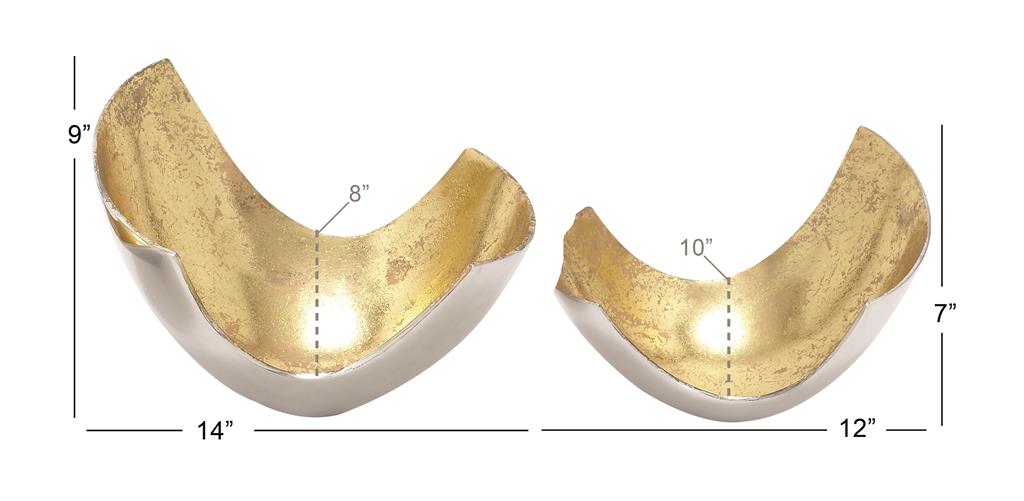 Adorno Centro De Mesa Dorado Pequeño 0Cm Ancho X 0Cm Alto X 0Cm Profundidad