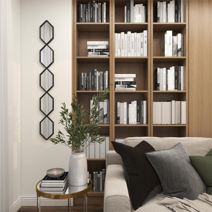 Espejo Negro Metal 18Cm Ancho X 150Cm Alto X 3Cm Profundidad