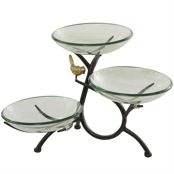 Bowl De Vidrio Para Servicio De Mesa 51Cm Ancho X 36Cm Alto X 0Cm Profundidad