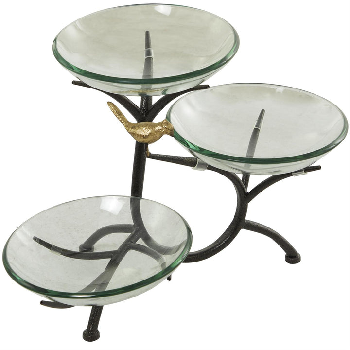 Bowl De Vidrio Para Servicio De Mesa 51Cm Ancho X 36Cm Alto X 0Cm Profundidad