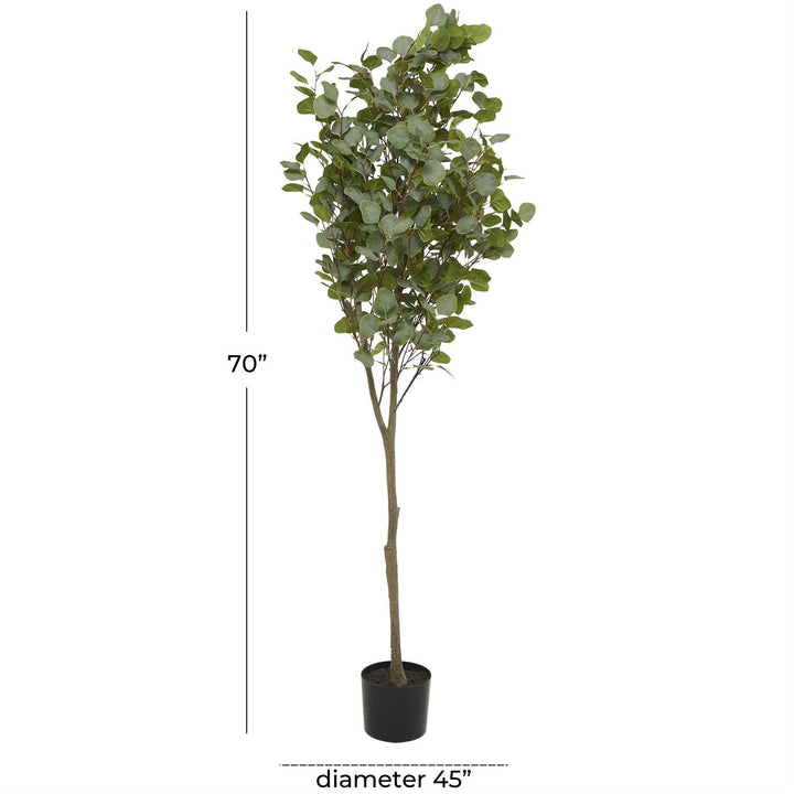 Arbol Artificial Decorativo Eucalipto 114Cm Ancho X 178Cm Alto X 0Cm Profundidad