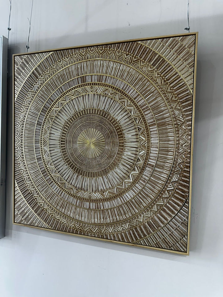 Cuad Gold Circle/Mar