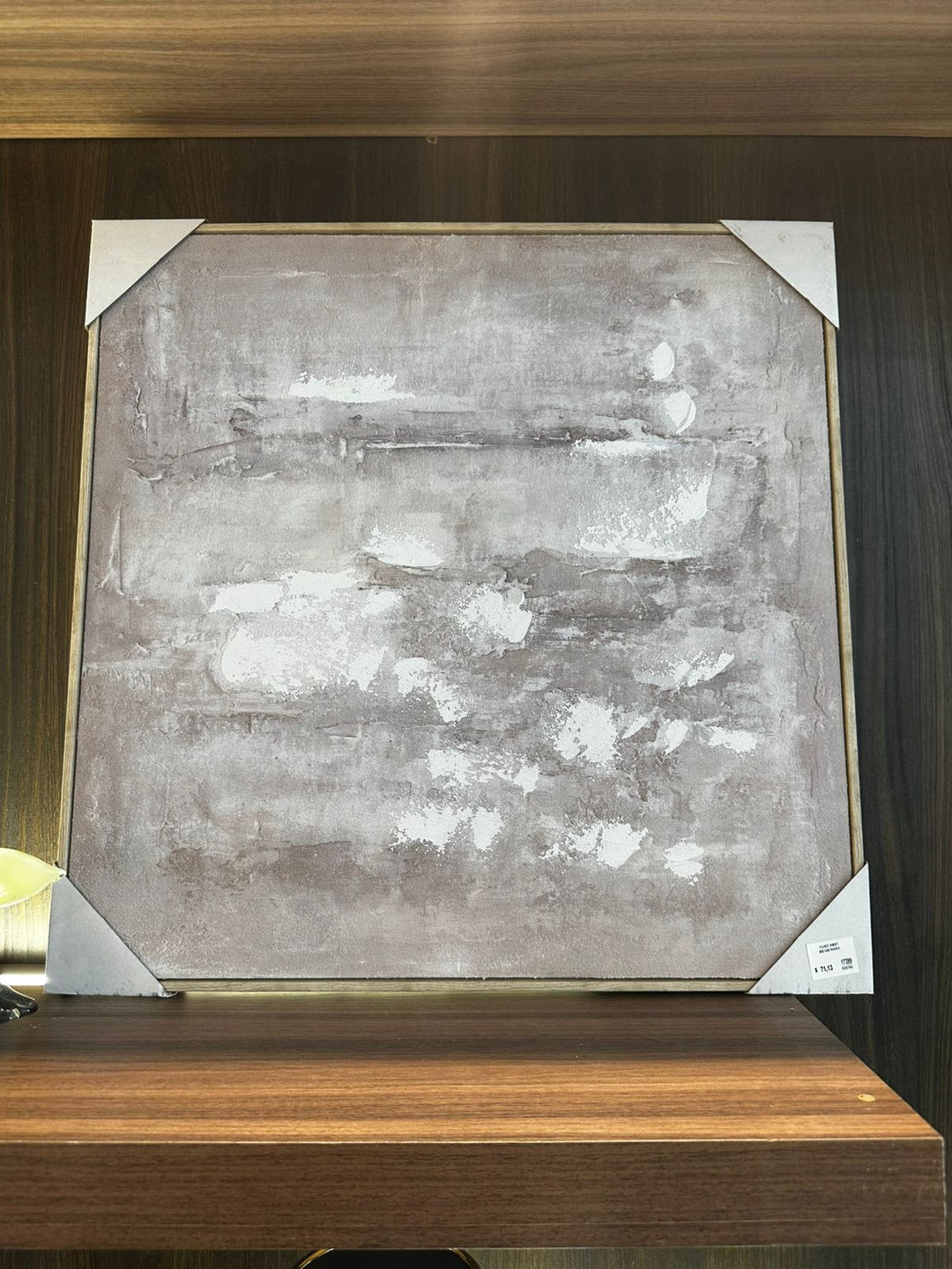 Cuad Abst Beige/Marc