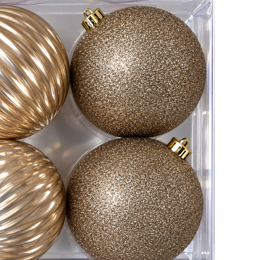 Set De Esferas Navideñas 6Pz