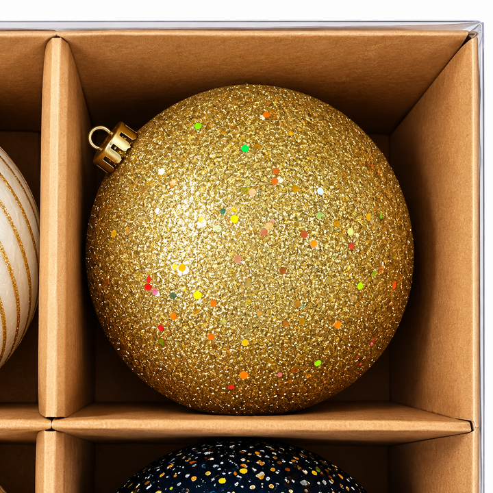 Set De Esferas Navideñas 4Pz