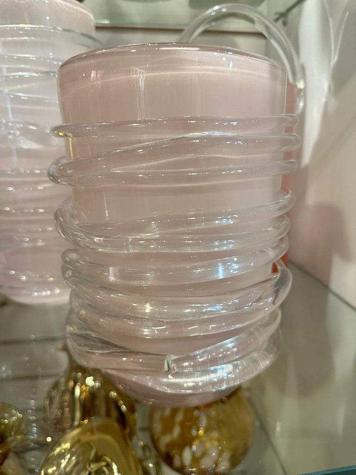 Florero de Vidrio Rose Grande