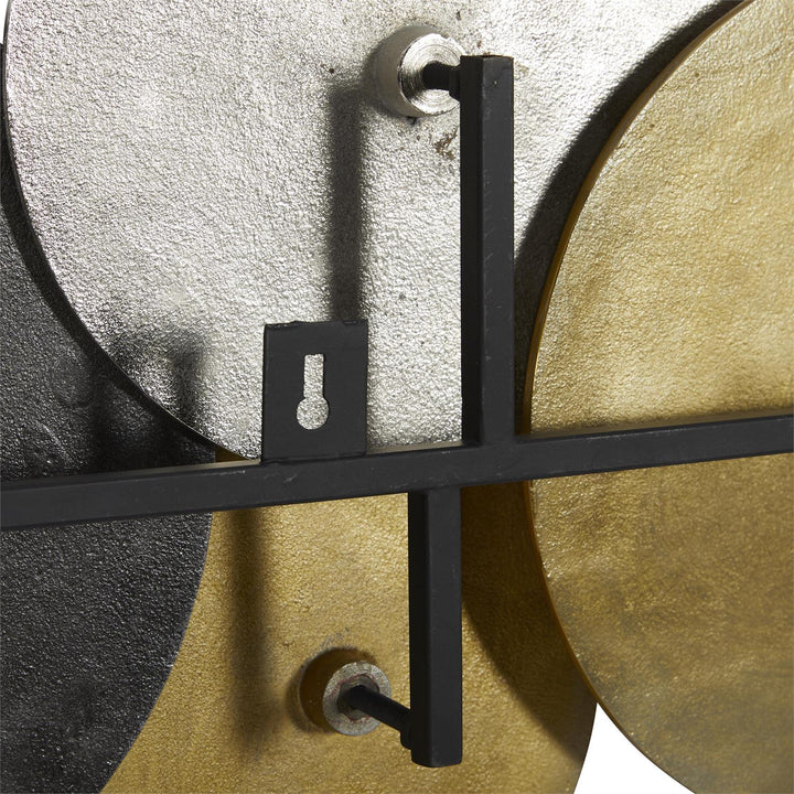 Placa Decorativa De Pared De Aluminio 89Cm Ancho X 43Cm Alto X 5Cm Profundidad