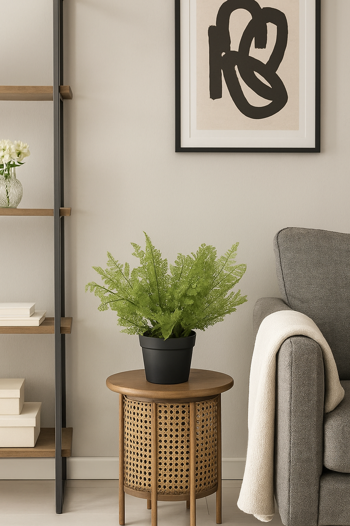 Follaje Artf Metal Plástico