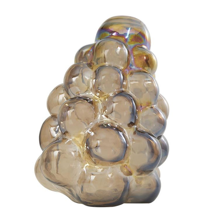 Jarrón De Vidrio 23Cm Ancho X 32Cm Alto X 23Cm Fondo