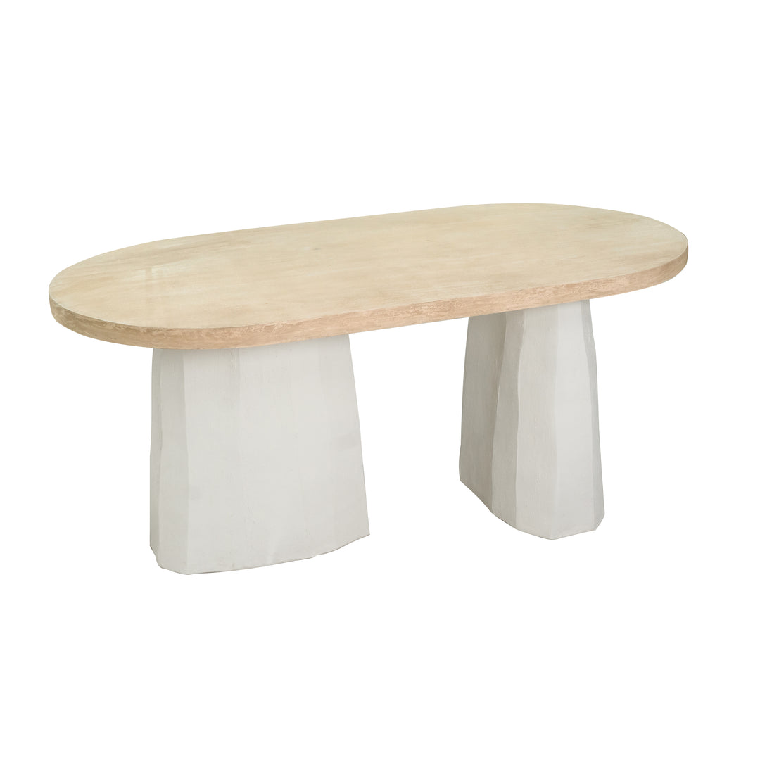 Mesa De Comedor Decorativa Con Tablero De Madera