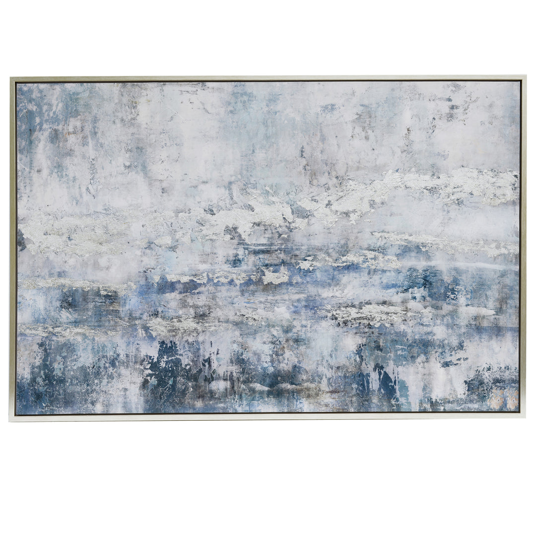 Lienzo Cascada Azul Champán