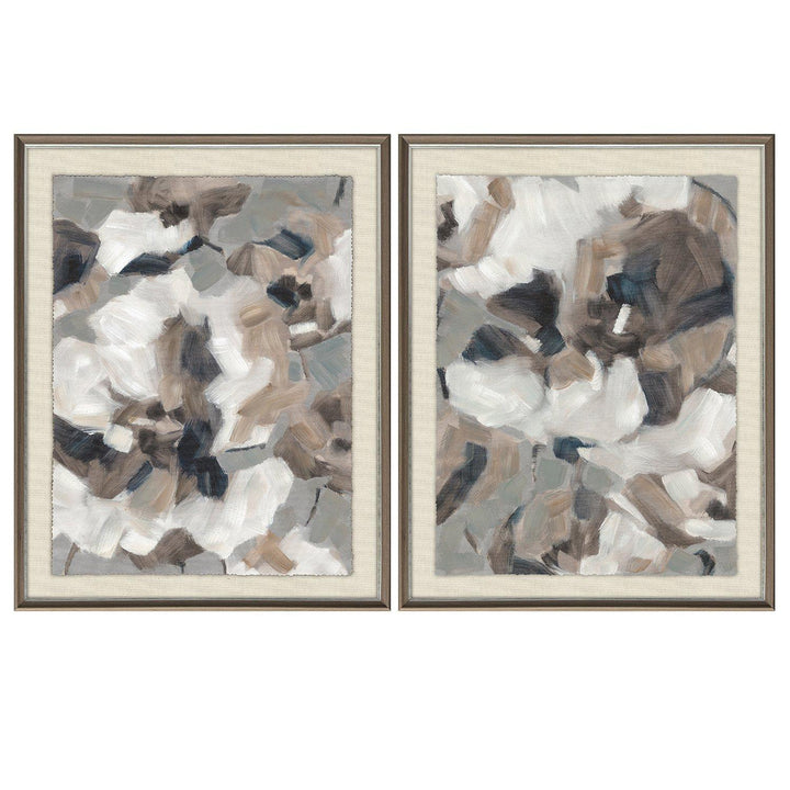 Set 2 Arte Flotante Enmarcado