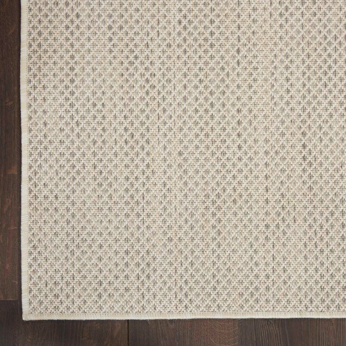 Alfombra Indoor/Outdoor Ivory/Silver