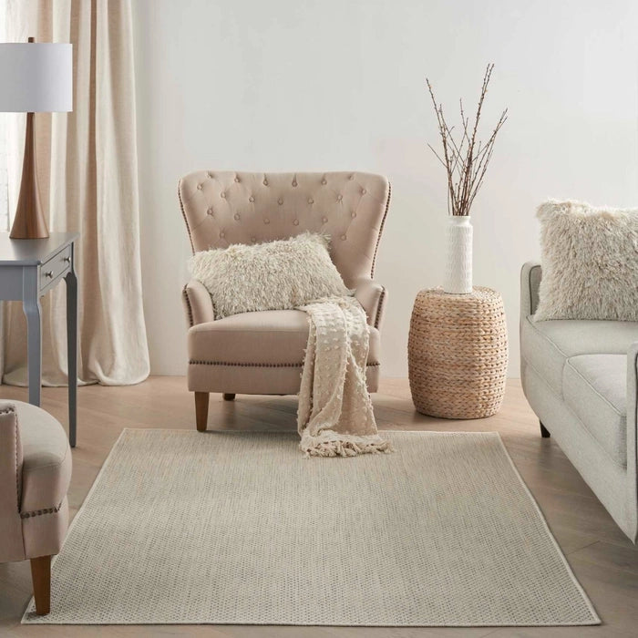 Alfombra Indoor/Outdoor Ivory/Silver