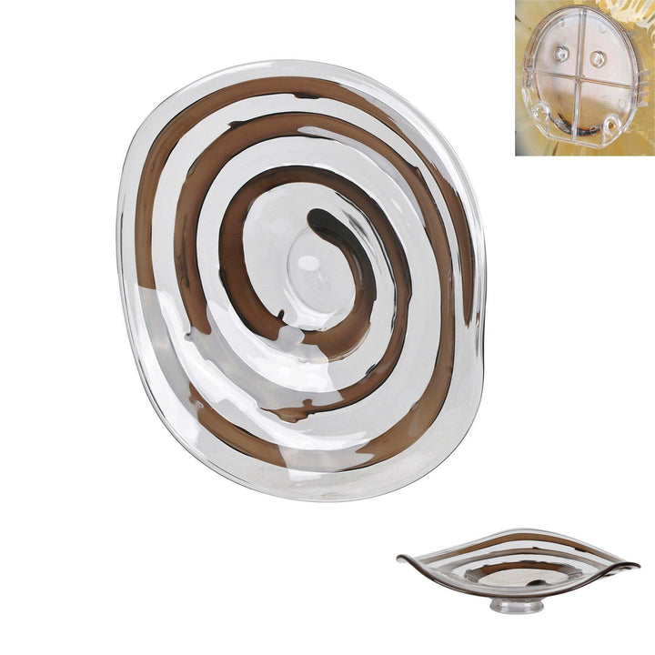 Plato Vidrio Decorativo 16"