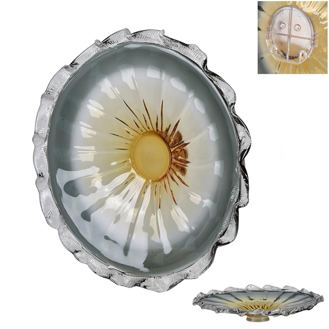 Plato Vidrio Decorativo 18"