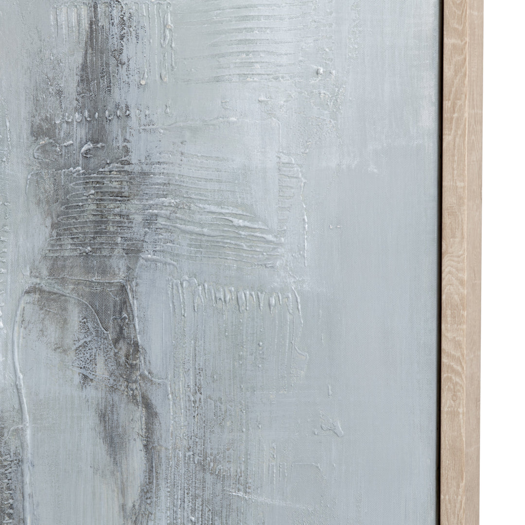 Lienzo Pintado A Mano Marco Madera