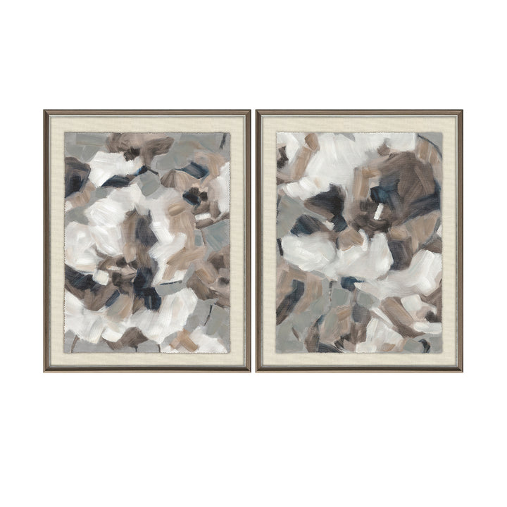 Set 2 Arte Flotante Enmarcado