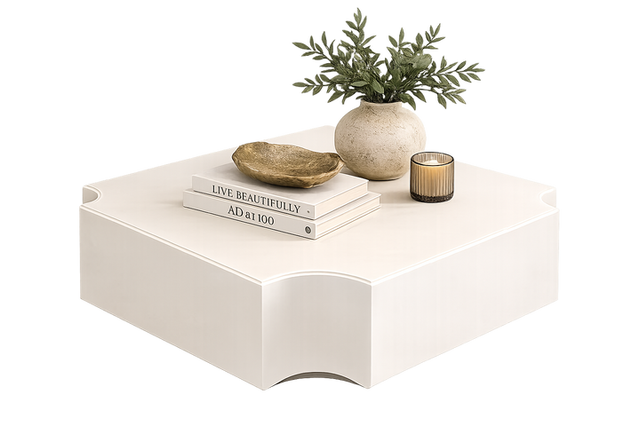Mesa De Centro Cuadrada