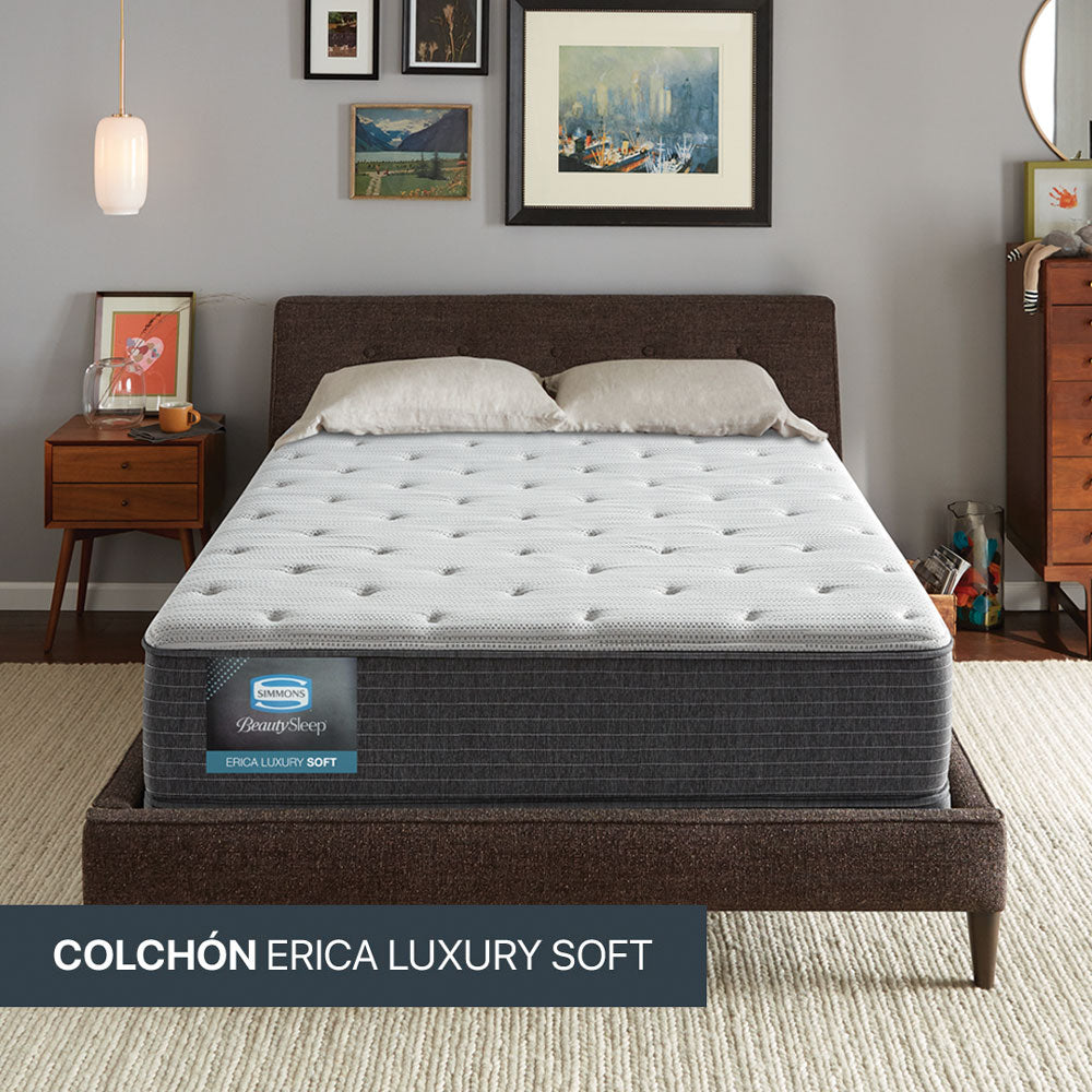 Colchón Simmons BeautySleep Erica Luxury Soft