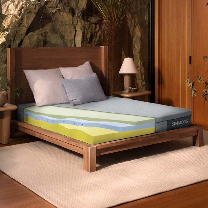 Colchón Simmons Memory Foam Eco Green