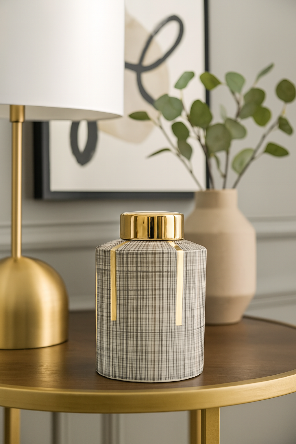 Florero Grey 24 Cm De Alto