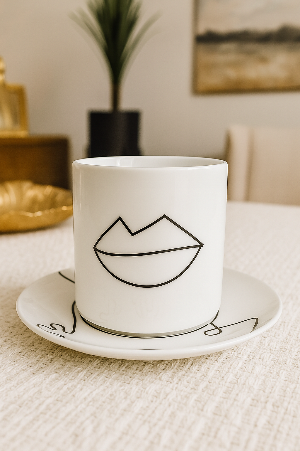 Taza Gitana Lip "B"