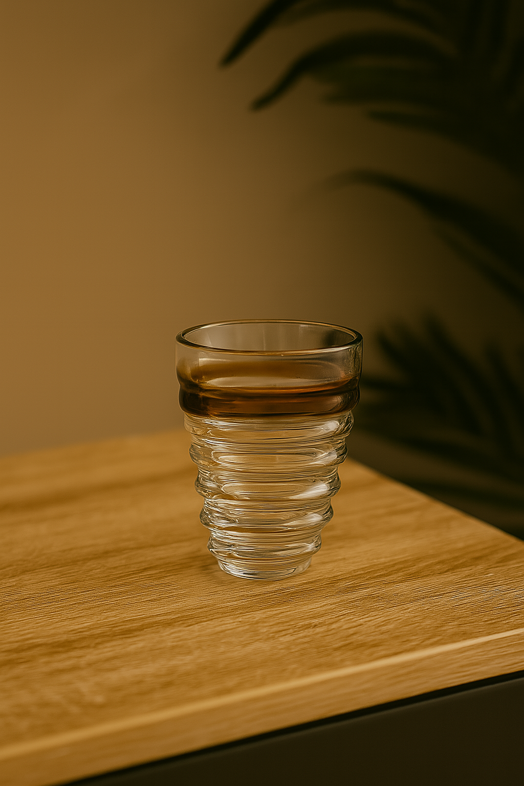 Cristal Florero Round "B"