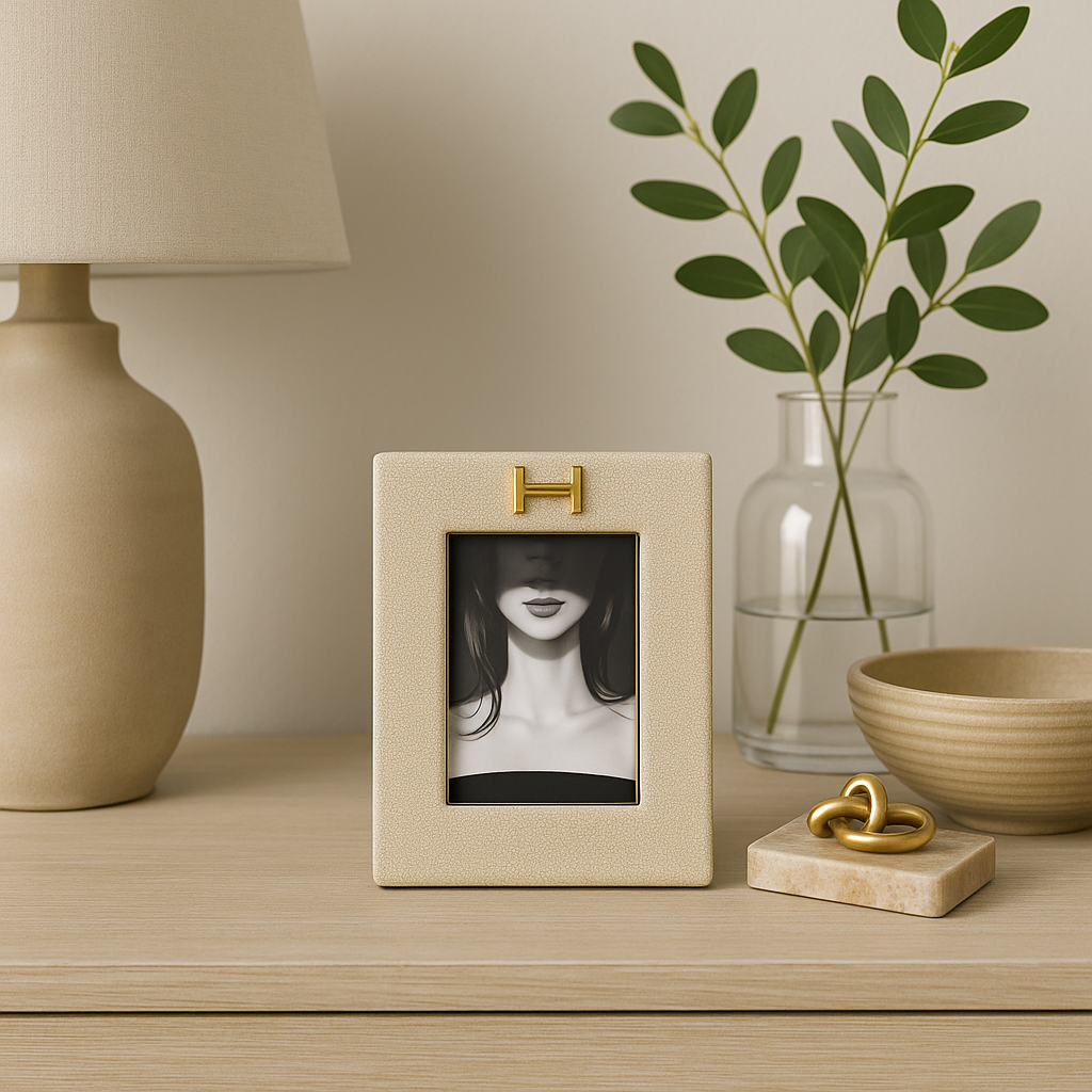 Portaretrato Champagne 14.5Cm Alto, 10Cm Ancho