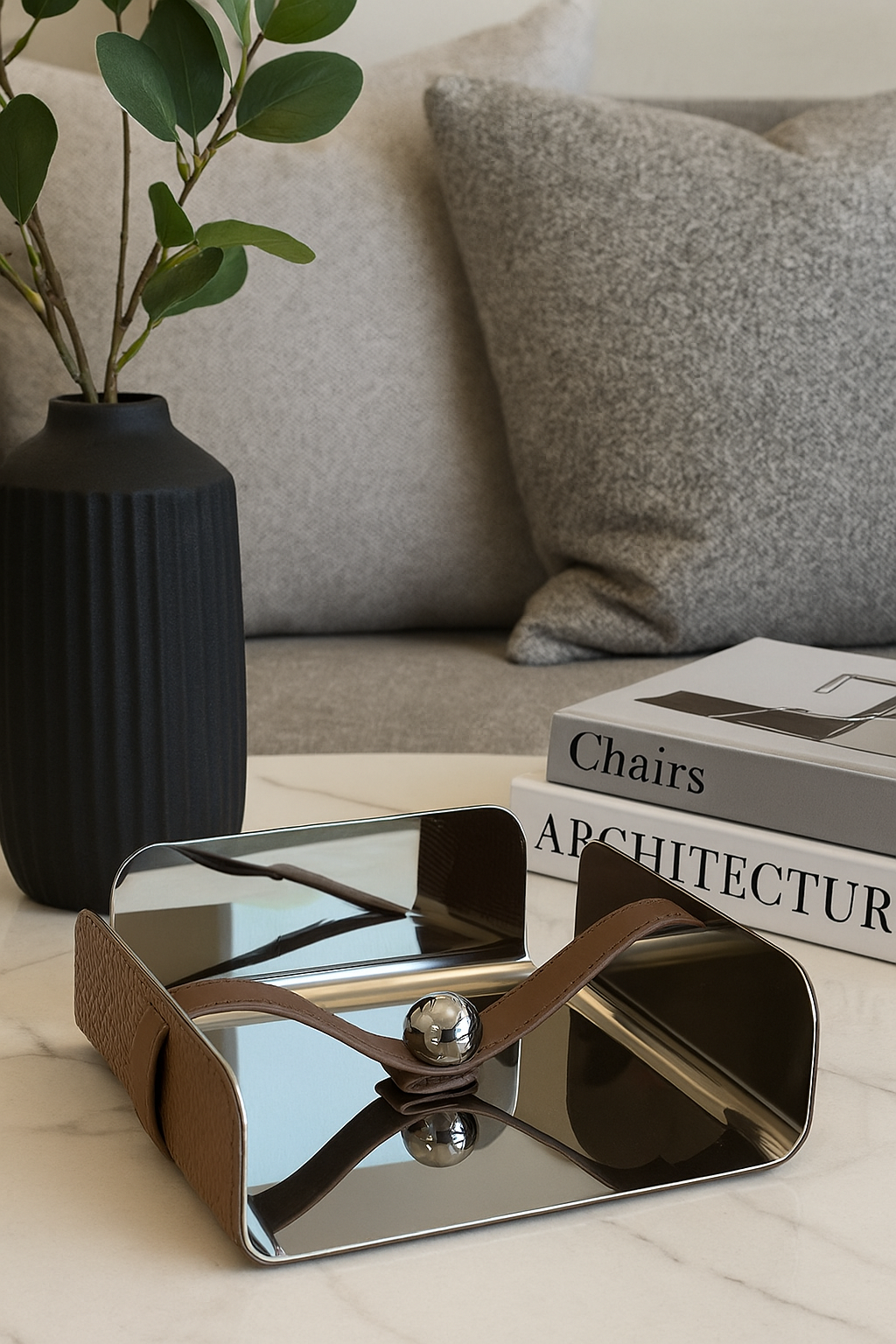 Servilletero Color Plata