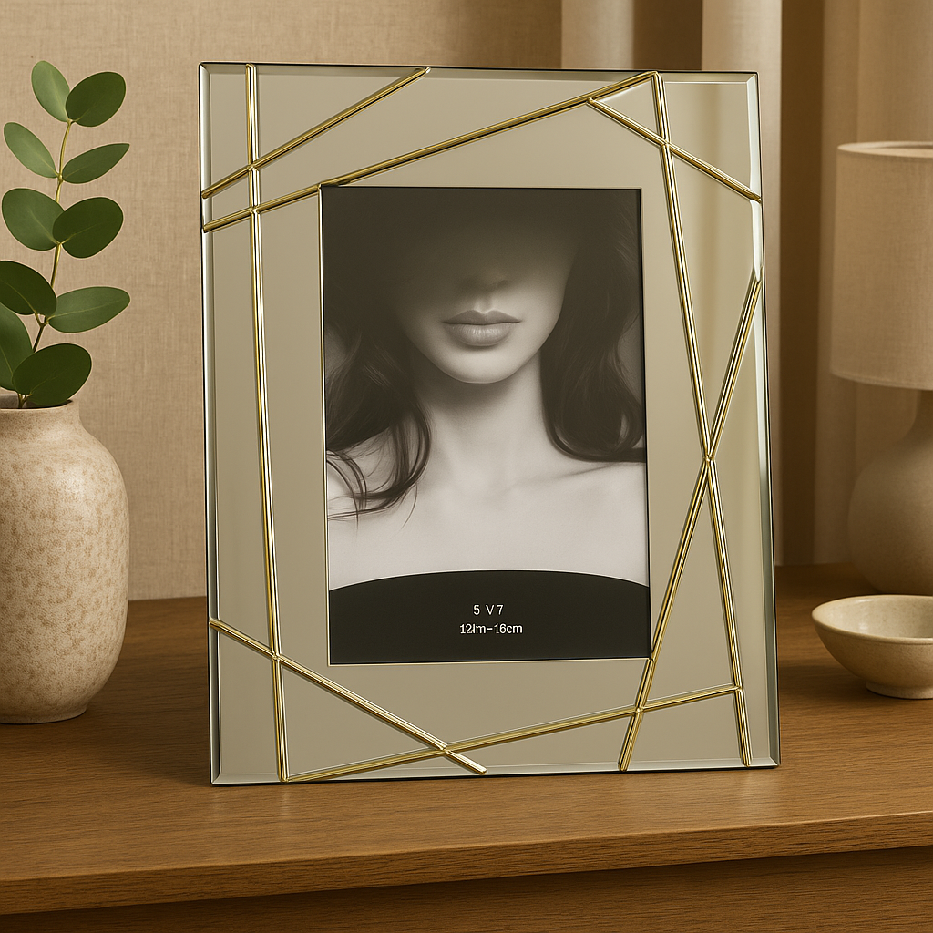 Portaretrato Espejo 17 Cm Alto * 12 Cm Ancho