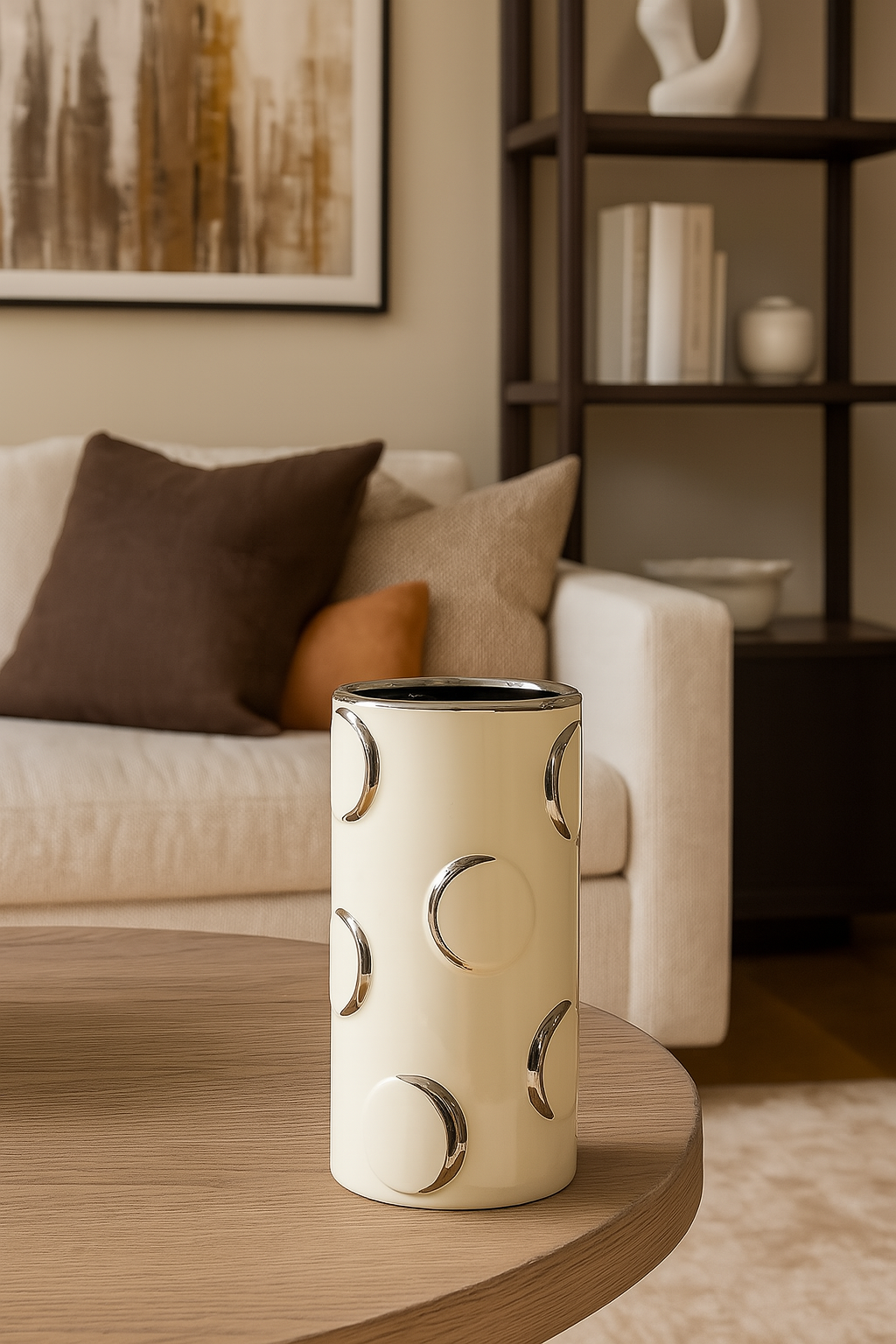 Nomad Florero Beige "B"