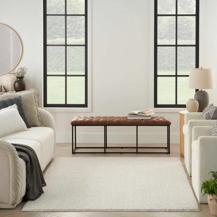 Alfombra Natural Texture Ivory Beige