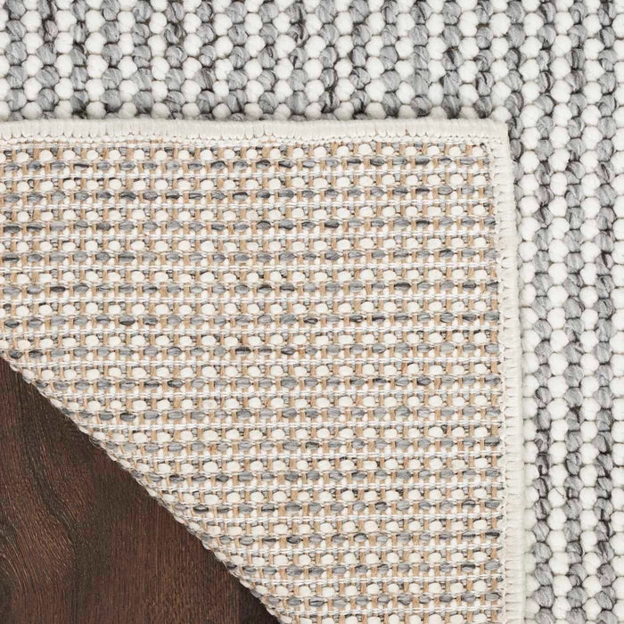 Alfombra Natural Texture Ivory Grey