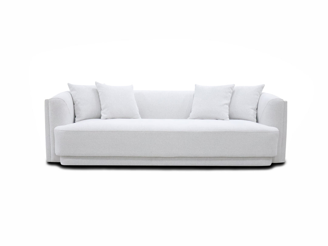 Sofa De Mdf 3 Puesto / Blanco