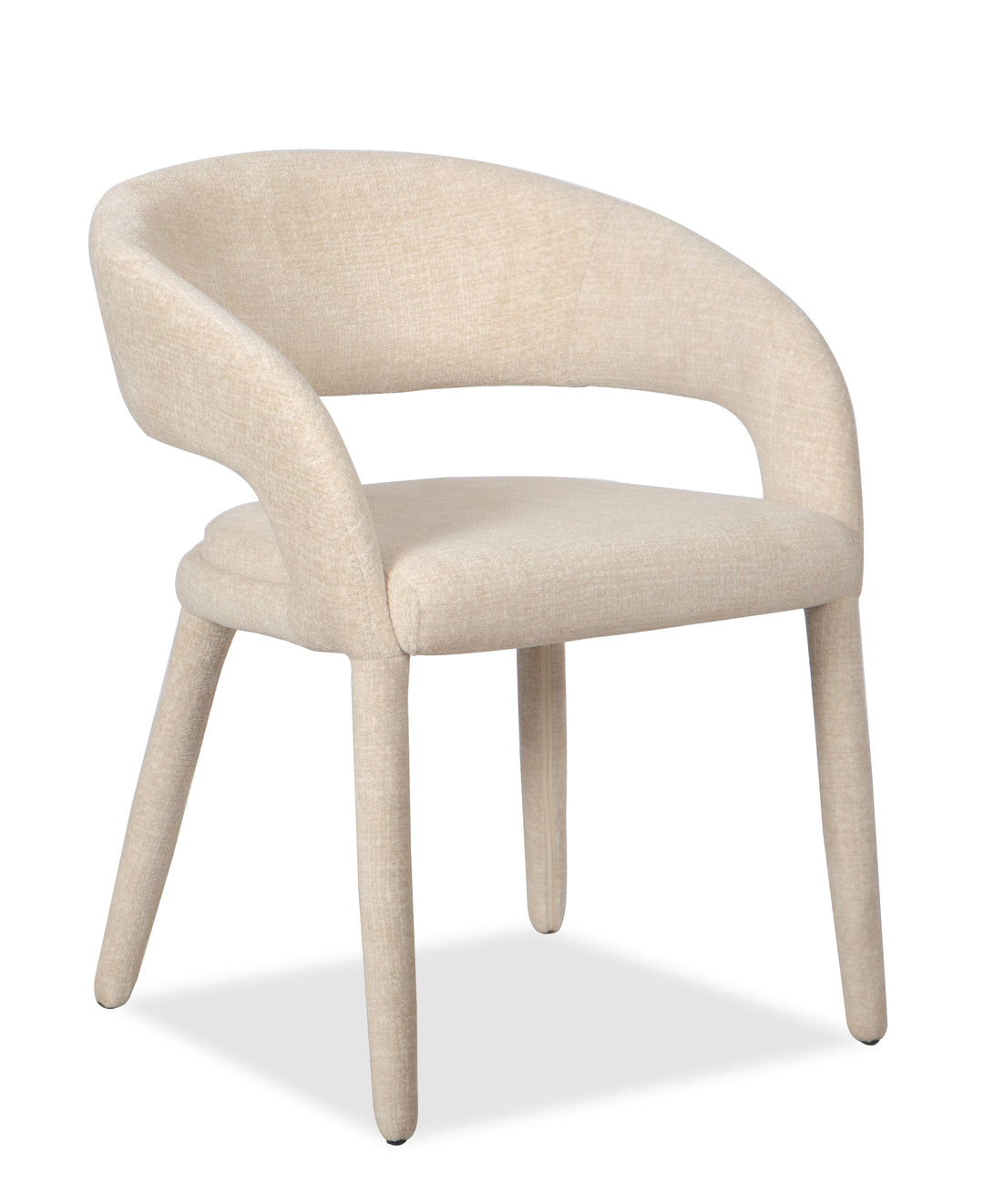 Silla Nasa Mdf Con Tela Crema