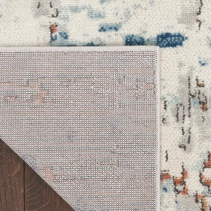 Alfombra Quarry Beige Blue Rust
